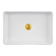 Anika 500mm Ceramic Above Counter Basin with Pop-Up Waste